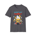 Sweet And Salty, Ice Cream And Fries Unisex Softstyle T-Shirt Charcoal Unisex Adult T-shirt Australian Printer Food