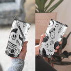 Rock Music - 20oz Mobile Tumbler with Lid (Black Lock) 20oz Travel Mug Music Printed Offshore