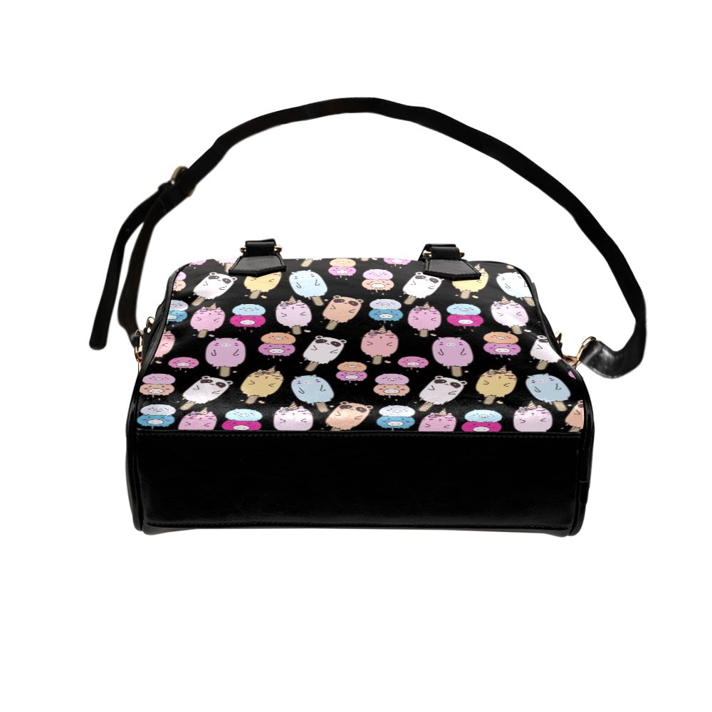 Cute Animal Ice Blocks - Shoulder Handbag (Model 1634) Shoulder Handbags (1634)