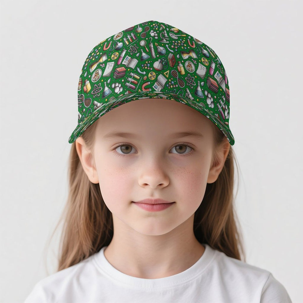 Science Love Kids Baseball Cap Kids Baseball Hat Printed Offshore Science