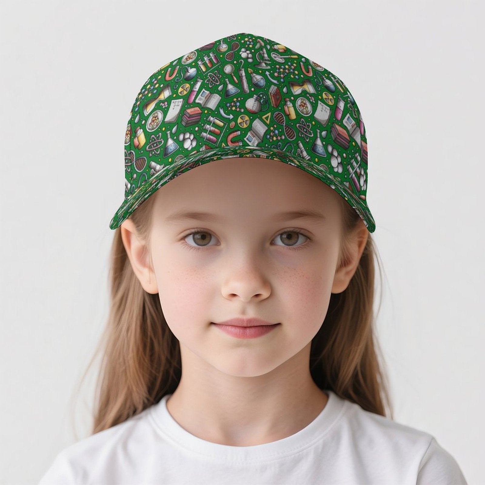 Science Love Kids Baseball Cap Kids Baseball Hat Printed Offshore Science