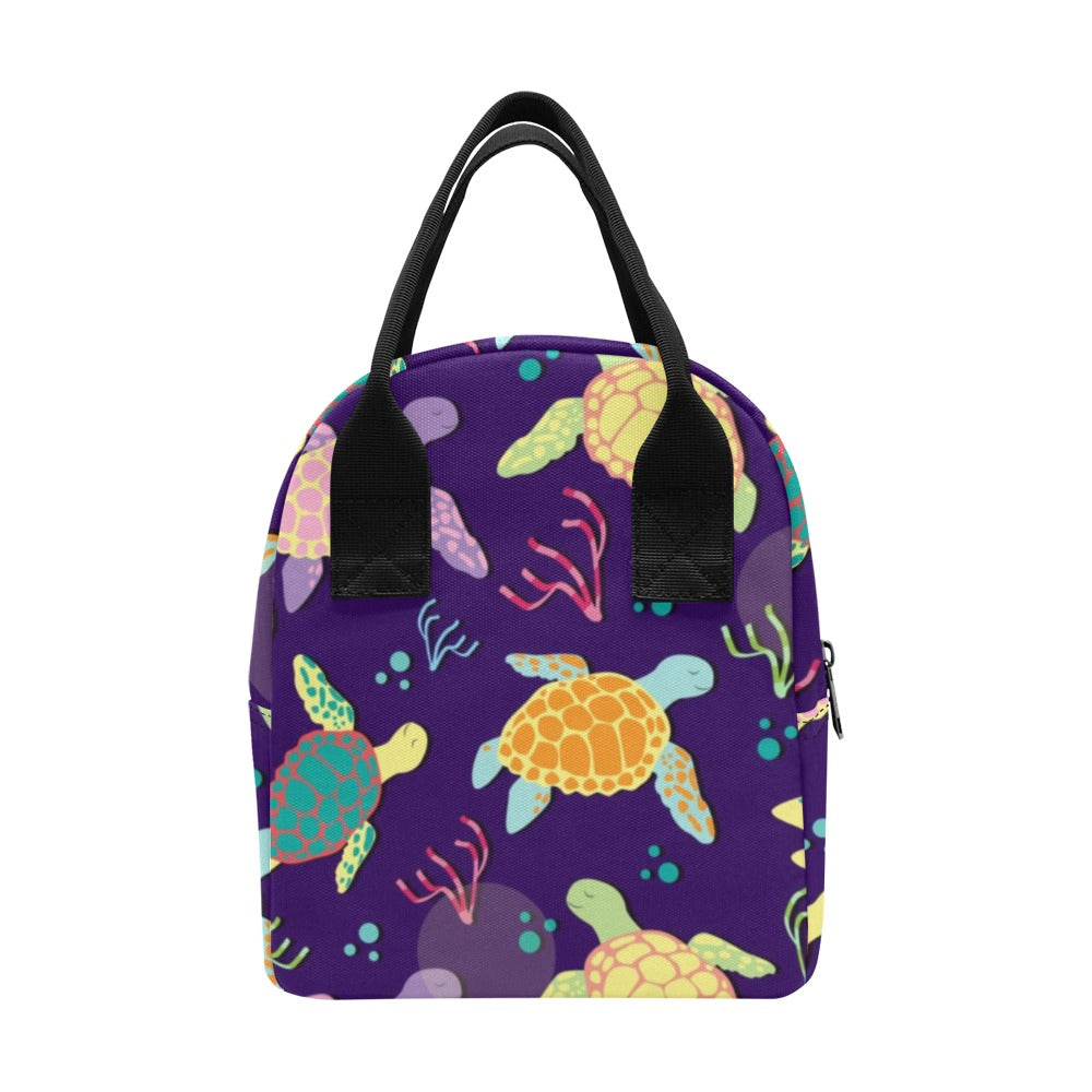 Turtles - Zipper Lunch Bag Zipper Lunch Bag Printed Offshore