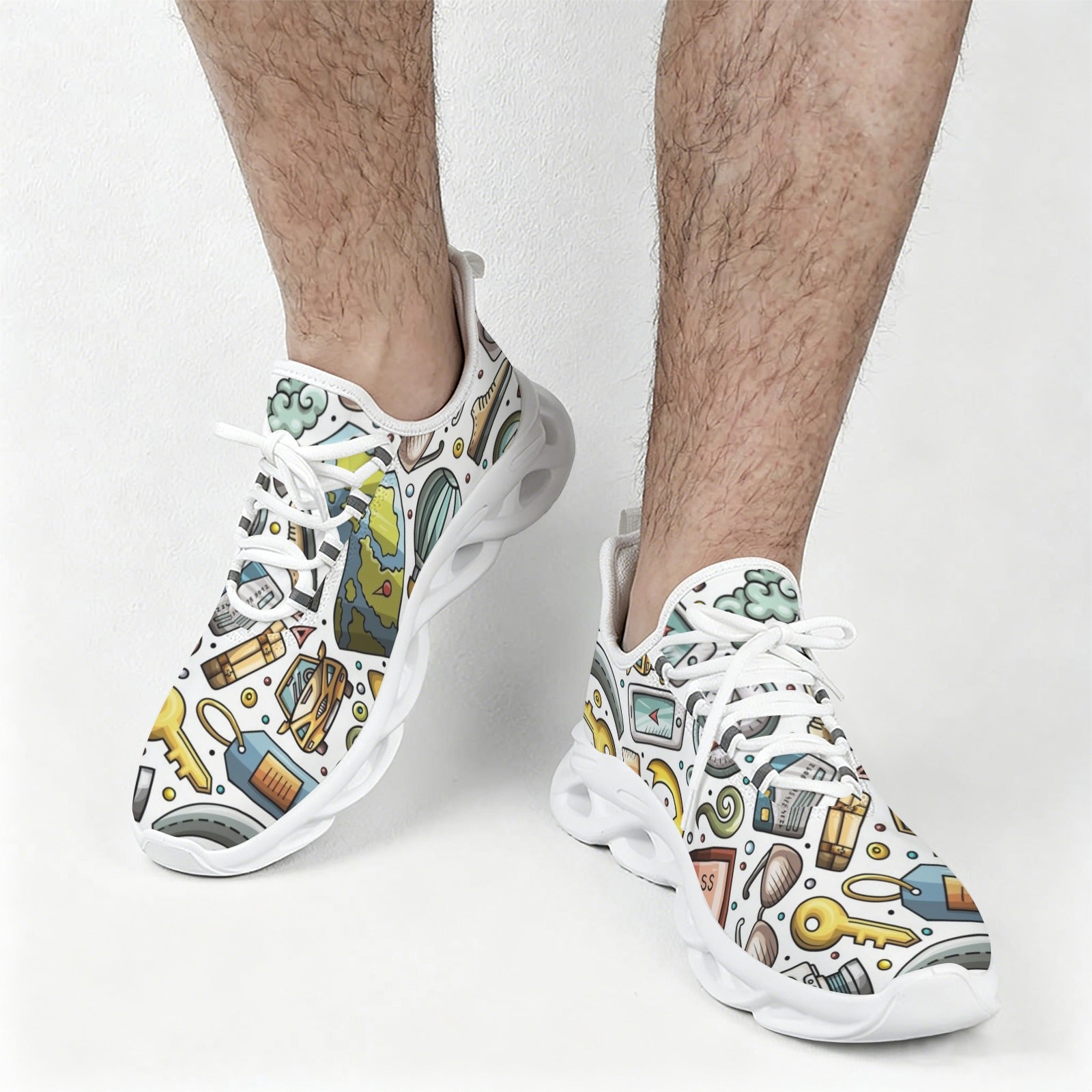 Travel Montage Men's Twisted Sole Sneakers
