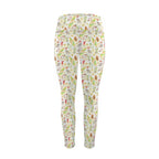 Tropical Surf Women's High Waist Pockets Yoga Leggings Women's High Waist Pockets Yoga Leggings Printed Offshore Surf