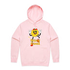 Stay Cool - Mens Hoodie Pink Mens Hoodie Printed In Australia