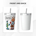 Chemistry I Think You're Overreacting Small Stainless Steel Travel Mug Cup 12oz/350ml