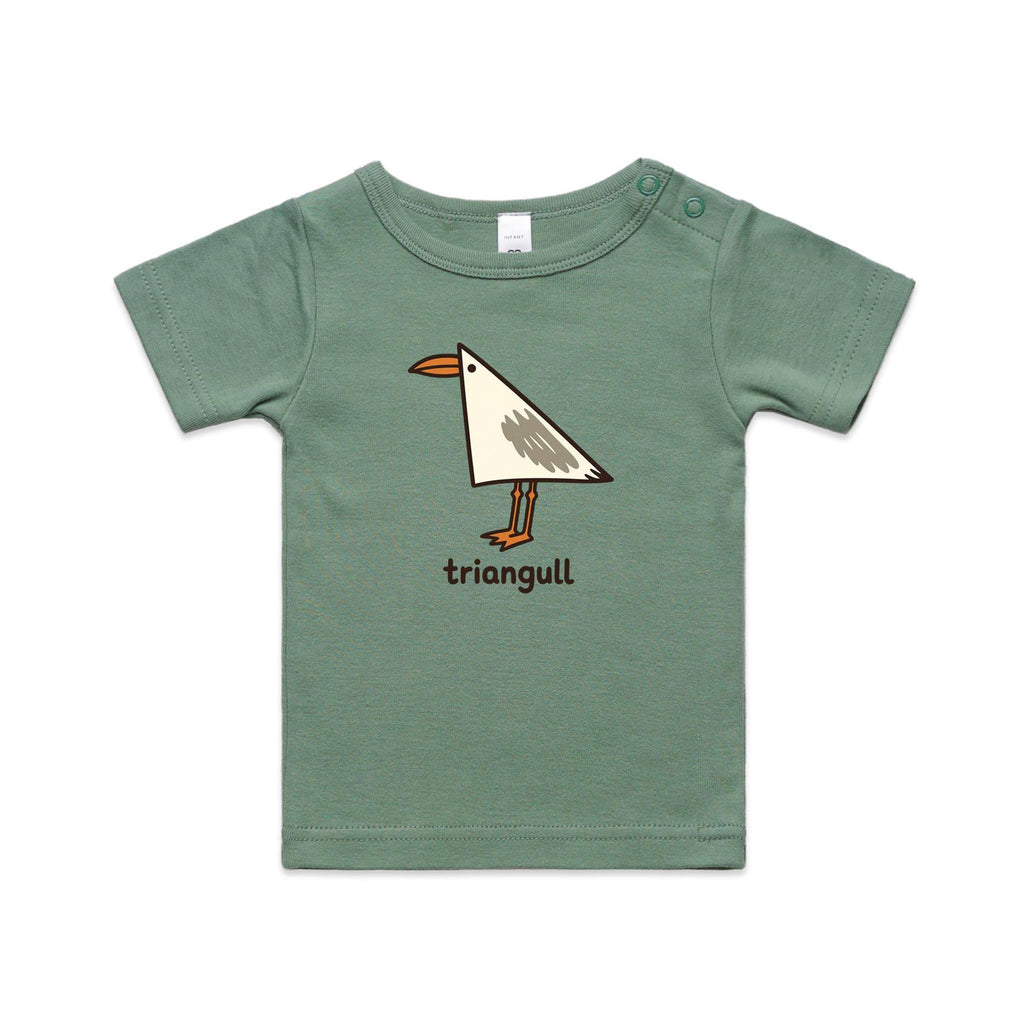 Triangull Geometry Seagull AS Colour Baby T-shirt