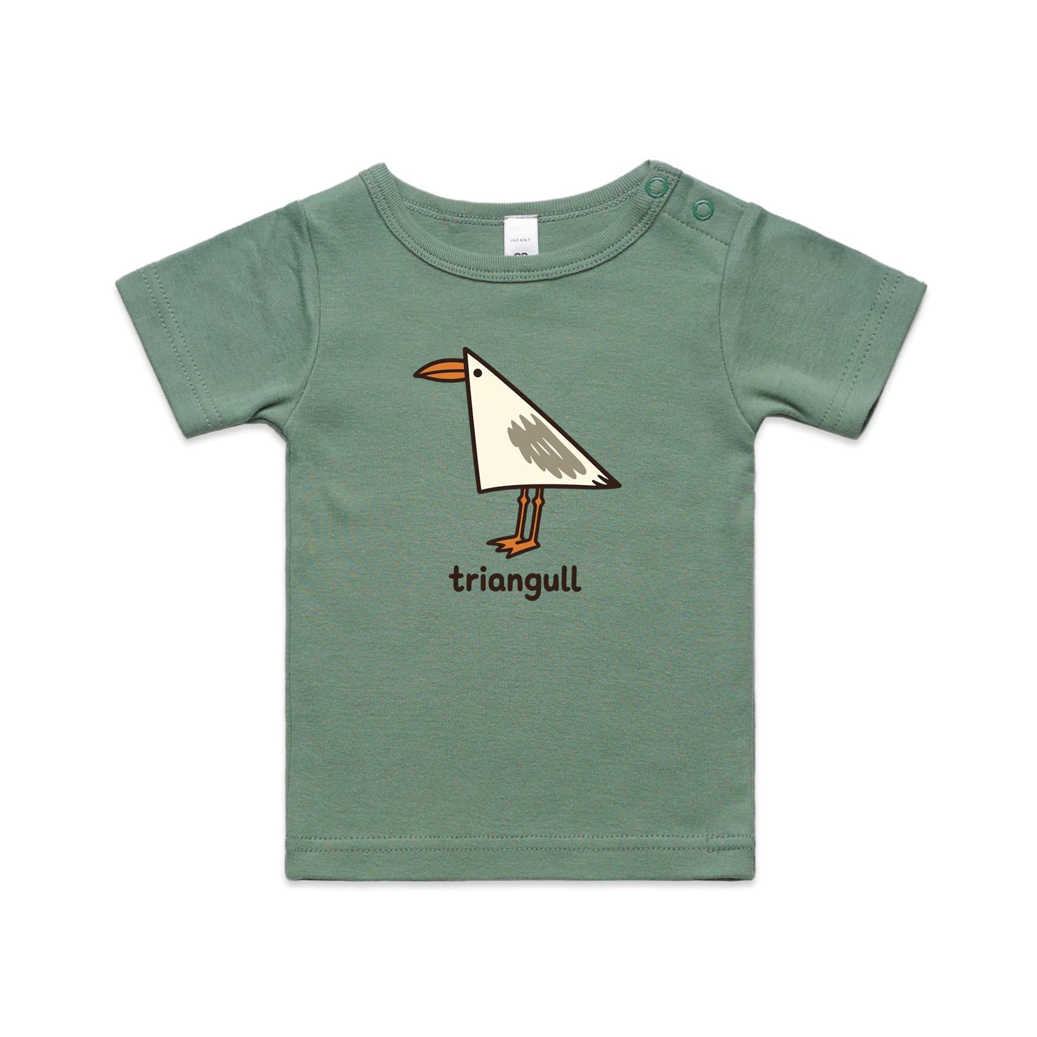 Triangull Geometry Seagull AS Colour Baby T-shirt