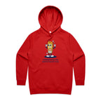 I Remember When I Was Smarter Than My Phone - Womens Hoodie Red Womens 2XL Womens Hoodie Printed In Australia Tech