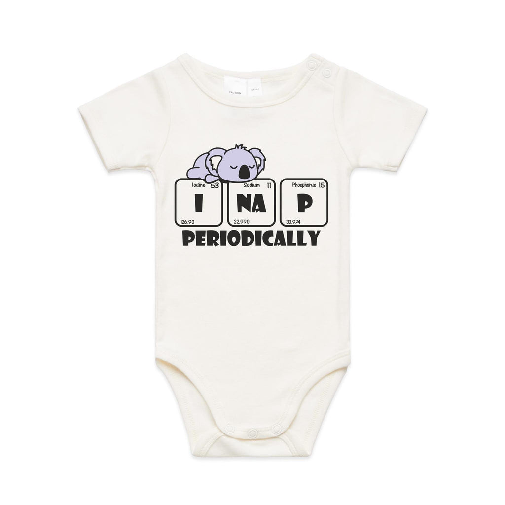 Koala I Nap Periodically Baby Bodysuit