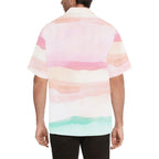 Pastel Stripes - Mens Hawaiian Shirt