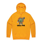 Cell-fie Cell Selfie Men's AS Colour Hoodie Gold Mens Hoodie Printed In Australia Science