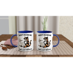 Personalise - Don't Rush Me, Cat - 11oz Ceramic Mug Personalised 11oz Mug animal Globally Fulfilled