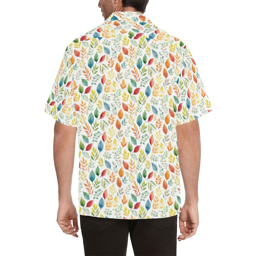 Autumn Leaves - Mens Hawaiian Shirt