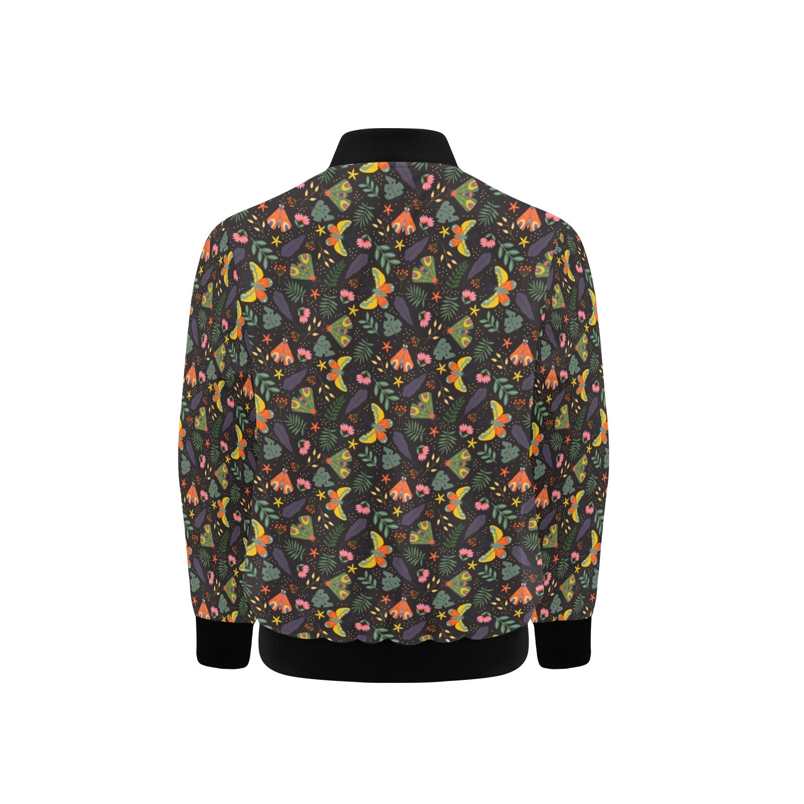 Dark Butterfly Kids Bomber Jacket Kids Bomber Jacket animal Printed Offshore