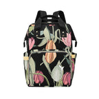 Tulips - Multi-Function Backpack, Nappy / Diaper Bag