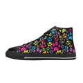Dog Paws Men's High Top Canvas Shoes US14 Men's Classic High Top Canvas Shoes Printed Offshore
