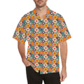 Happy Retro Flowers - Mens Hawaiian Shirt