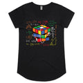 Game Cube Equations Women's Scoop Neck T-Shirt