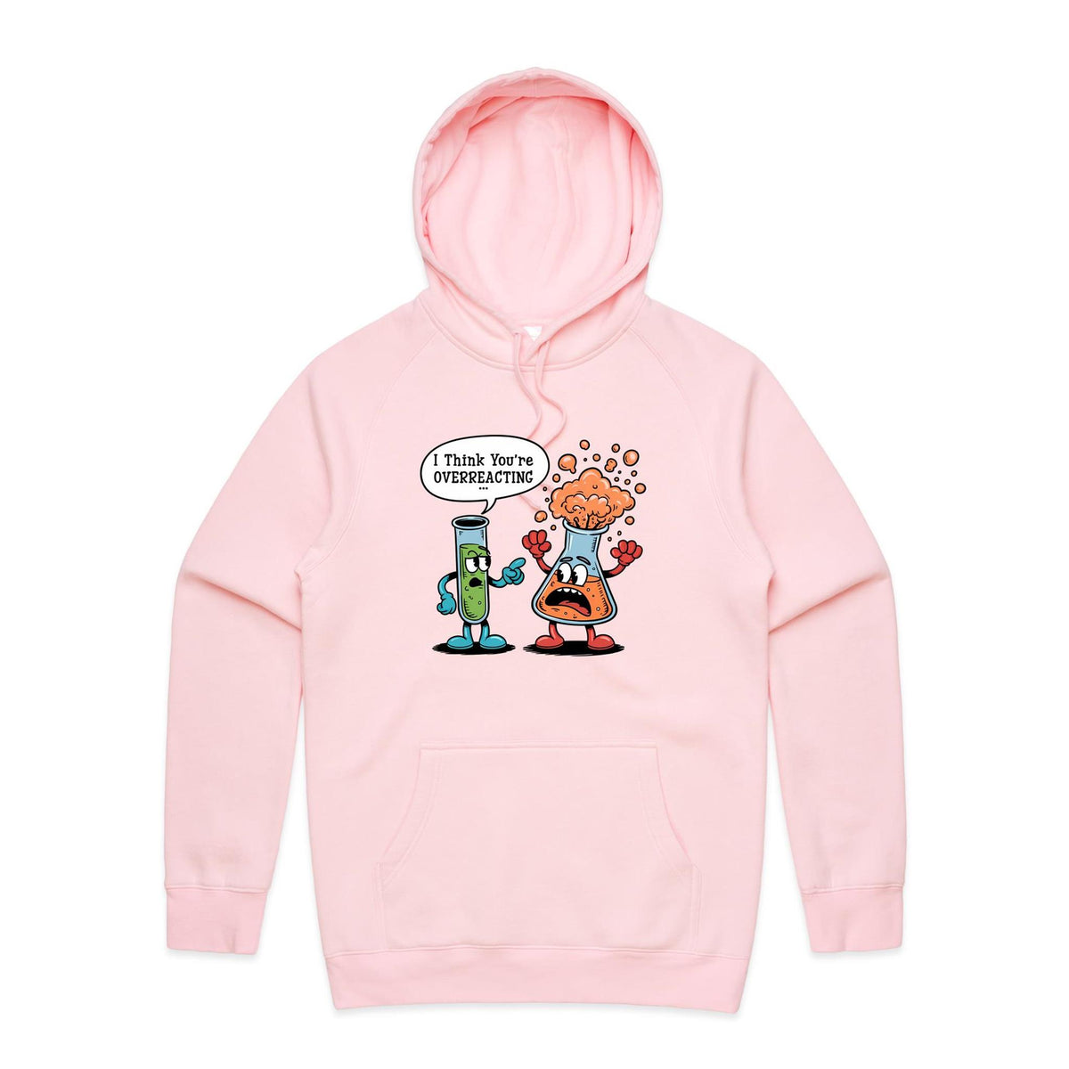 I Think You're Overreacting Chemistry Men's AS Colour Hoodie