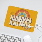 Kindness Matters Leather Mouse Pad Leather Mouse Pad Kindness Printed Offshore