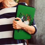 Good Vibes Only, Hippie Mushroom Laptop Sleeve (Multiple Sizes) Laptop Sleeve Positivity Printed Offshore Retro