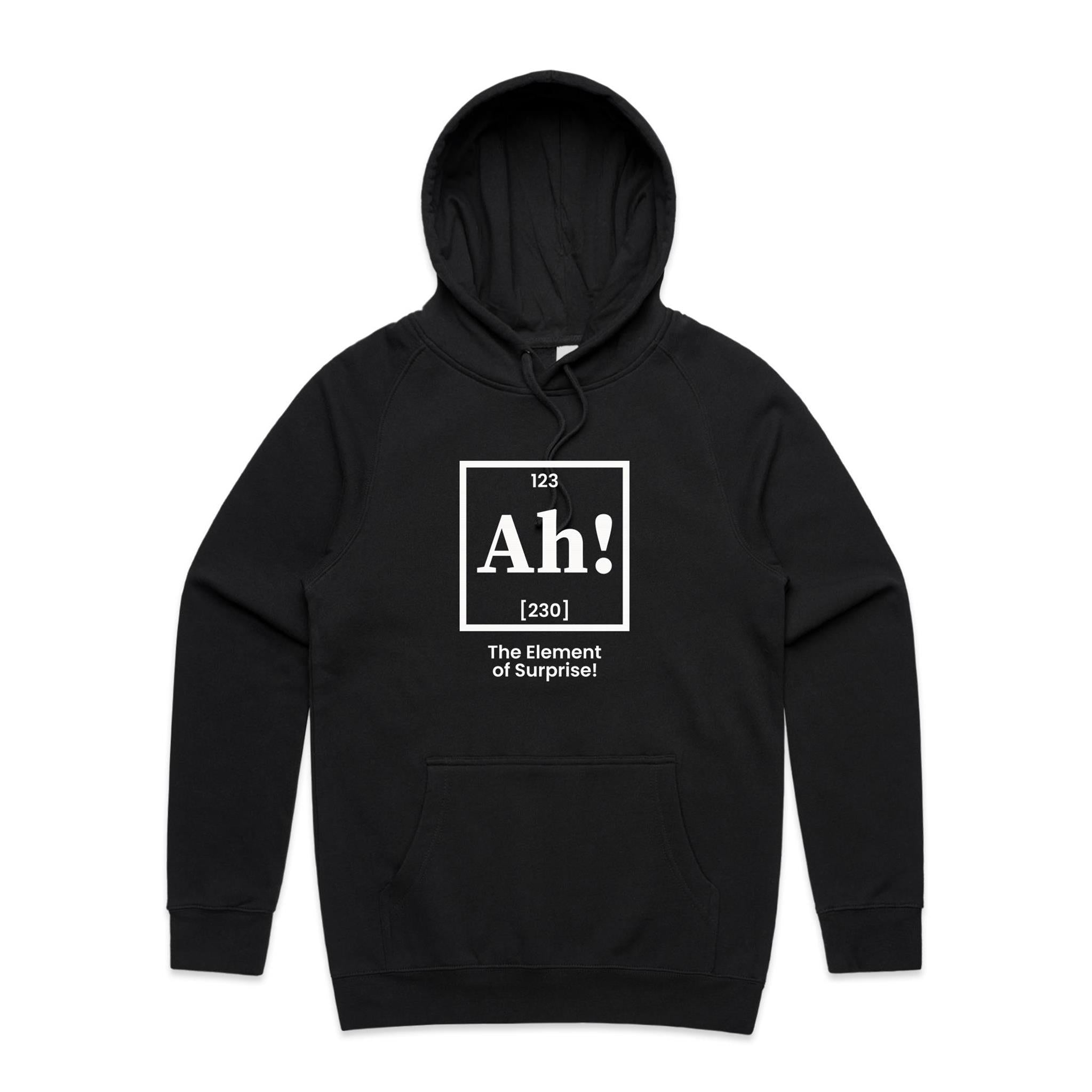 Ah! The Element Of Surprise Men's AS Colour Hoodie