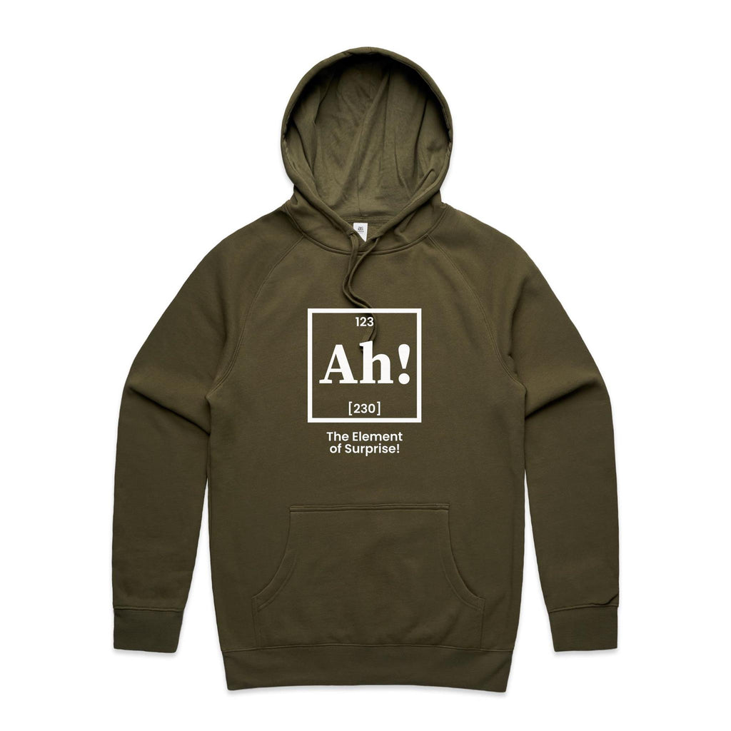 Ah! The Element Of Surprise Men's AS Colour Hoodie