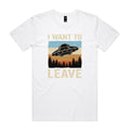 UFO I Want To Leave Men's AS Colour T-shirt