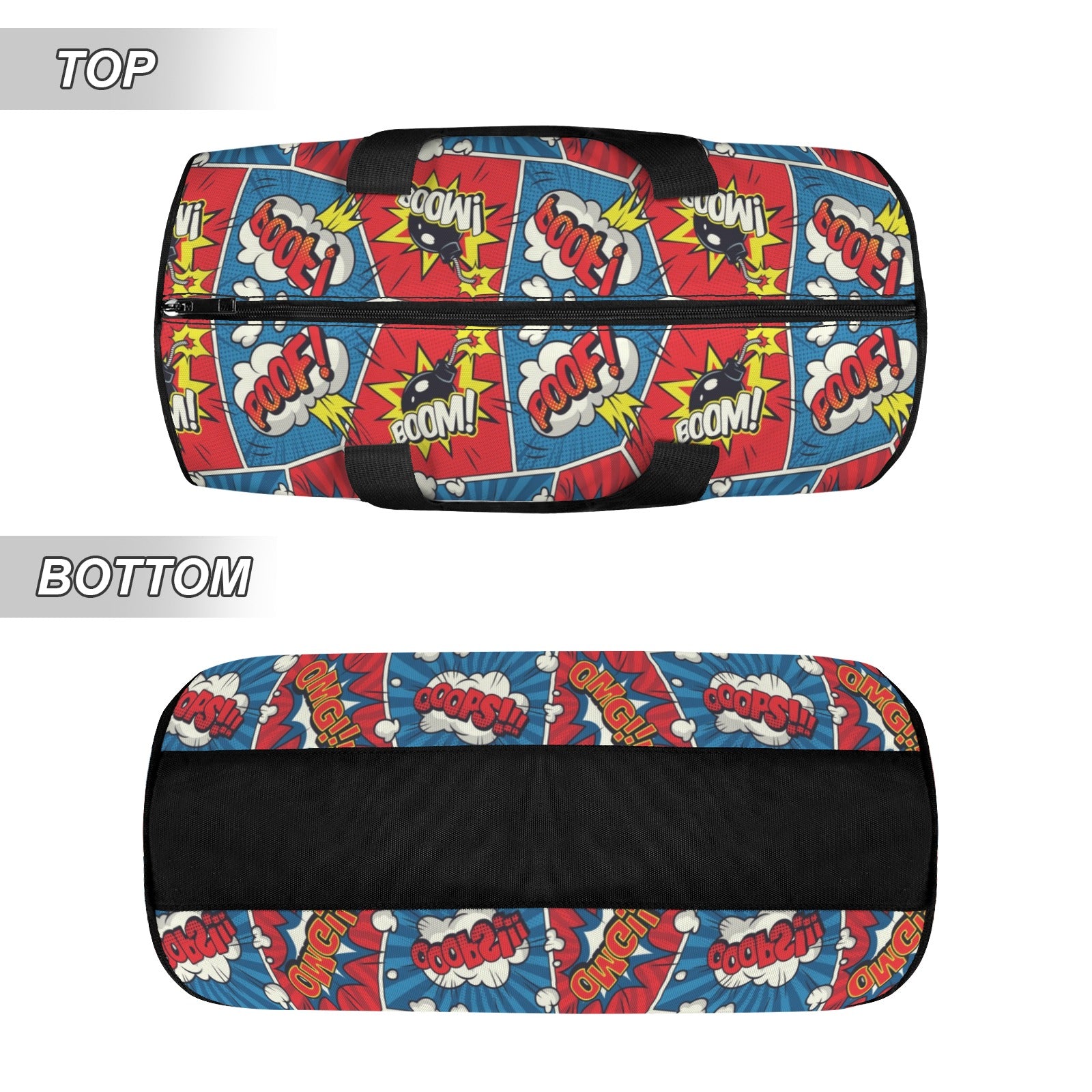 Comic Book Cells Duffle Bag Duffle Bag Printed Offshore