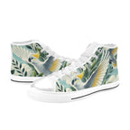 Cockatoo Women's High Top Canvas Shoes Womens Classic High Top Shoes animal Printed Offshore