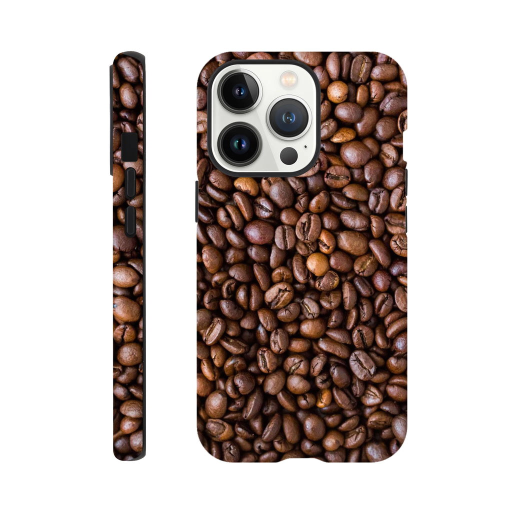 Coffee Beans - Apple iPhone Tough case iPhone 13 Pro iPhone Tough Case Coffee Globally Fulfilled