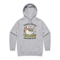 Oops, I Bought Another Book Women's AS Colour Hoodie Grey Marle Womens Hoodie animal Printed In Australia Reading