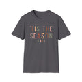 Christmas, 'Tis The Season - Unisex Softstyle T-Shirt Charcoal Unisex Adult T-shirt Australian Printer Christmas