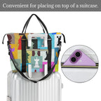 Colourful Chess Duffle Bag-Simple (Model 1715) Duffle Bag-Simple (1715)