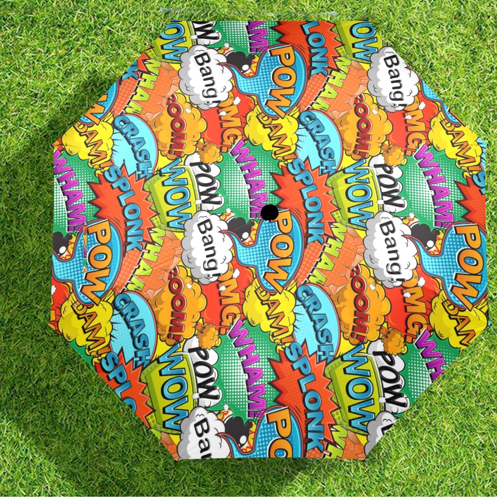 Comic Book 2 - Semi-Automatic Foldable Umbrella (Model U12) Semi-Automatic Foldable Umbrella (U12)