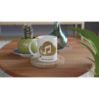 Dream Music - White 11oz Ceramic Mug White 11oz Mug Globally Fulfilled Music