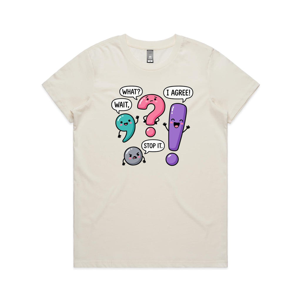 Funny Punctuation Women's AS Colour T-shirt