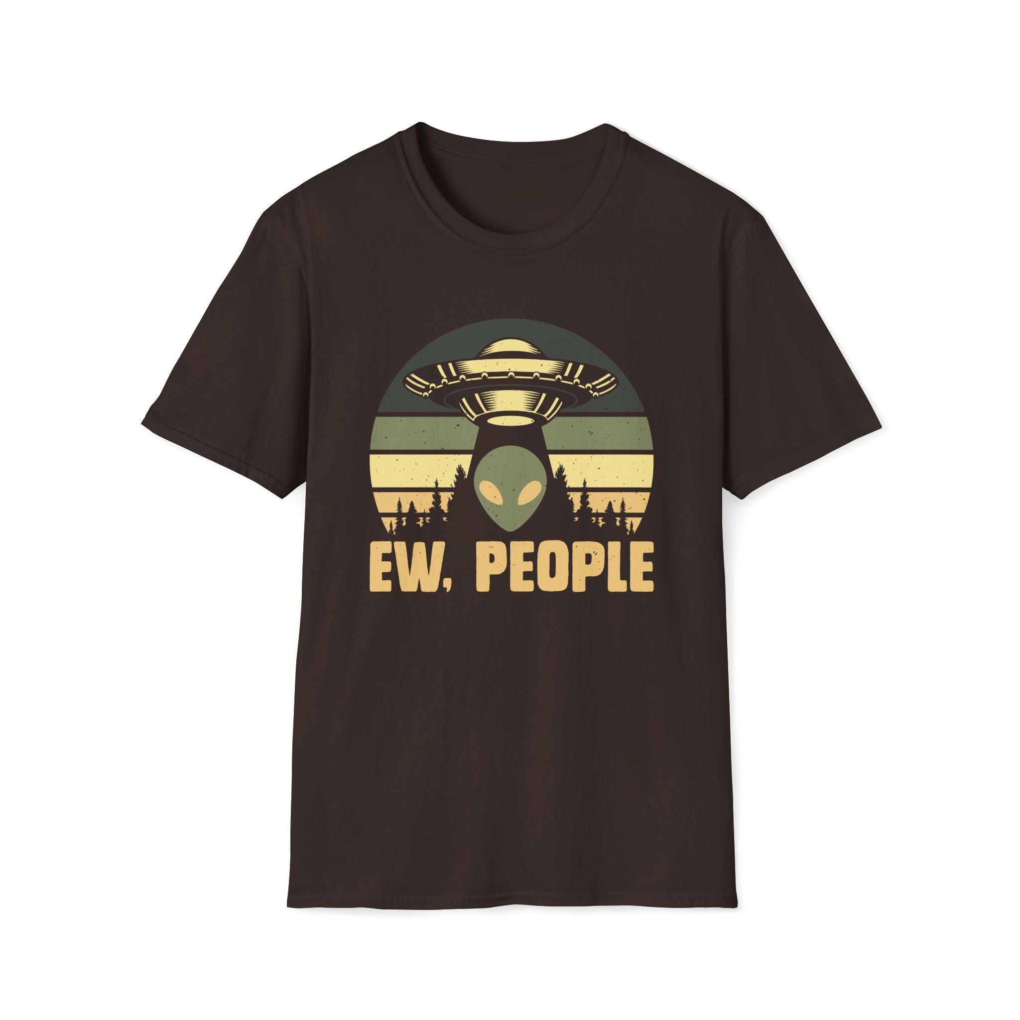 Ew People Alien UFO Unisex T-Shirt