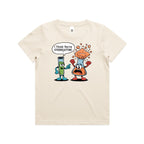 I Think You're Overreacting Chemistry Kids AS Colour T-shirt