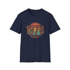 Turning 50 1976 Classic Unisex Softstyle T-Shirt Navy Unisex Adult T-shirt Australian Printer Birthday Retro
