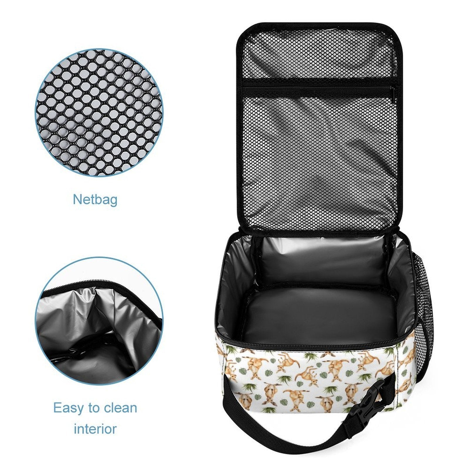 Kangaroos Backpack, Lunch Bag & Pencil Case Set