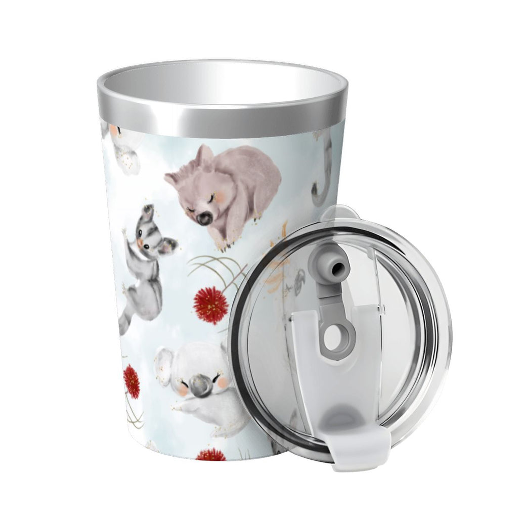 Aussie Animals Small Stainless Steel Travel Mug Cup 12oz/350ml