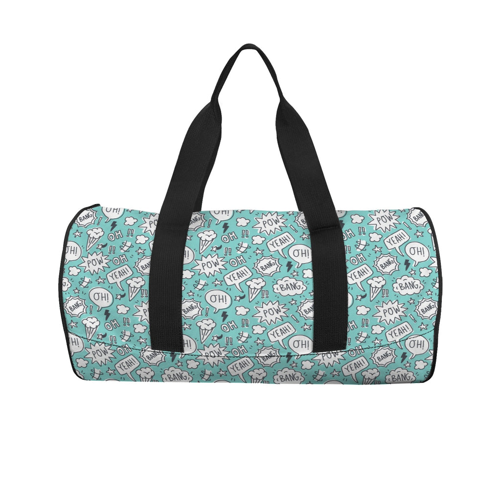 Comic Book Speech Bubbles Duffle Bag Duffle Bag Printed Offshore