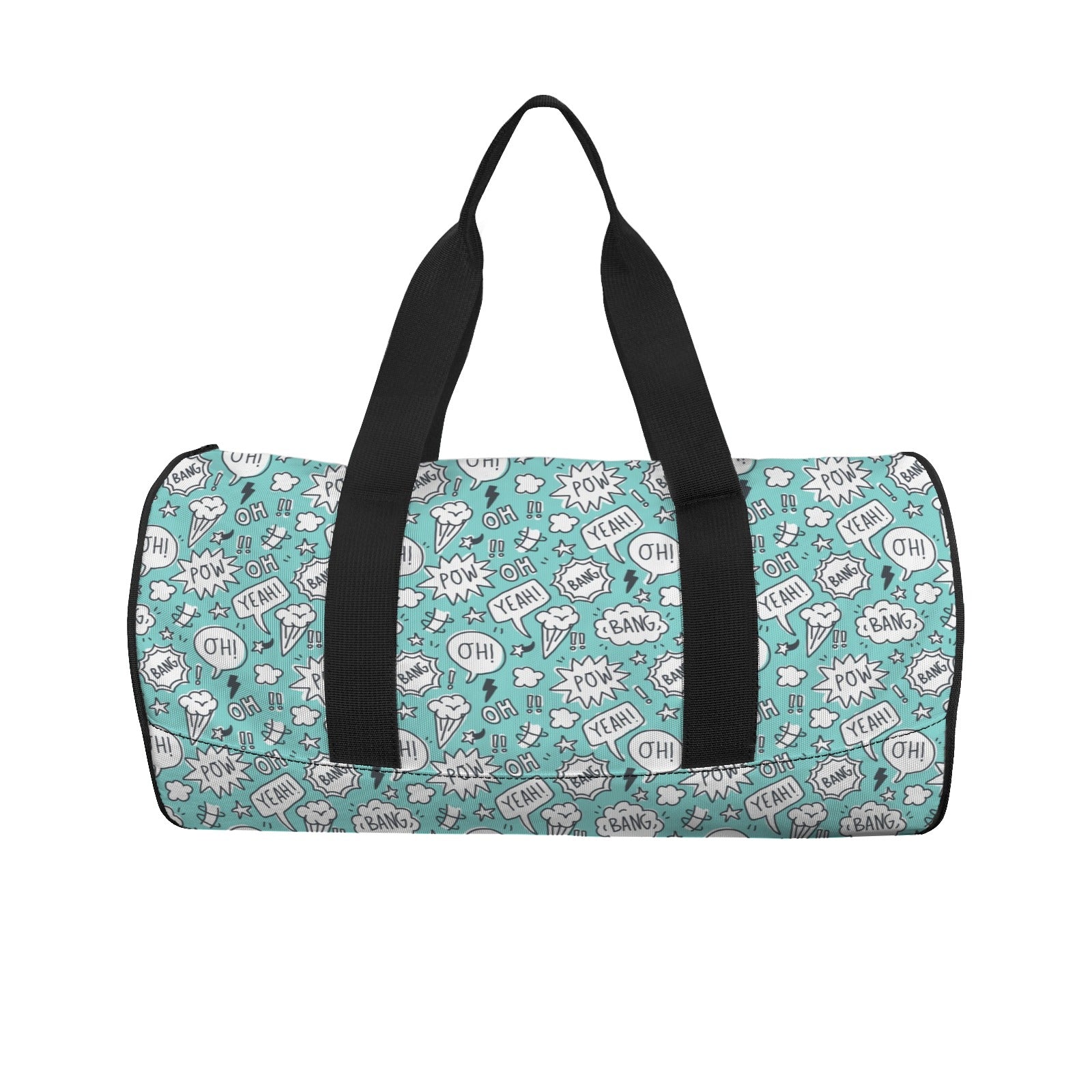 Comic Book Speech Bubbles Duffle Bag Duffle Bag Printed Offshore