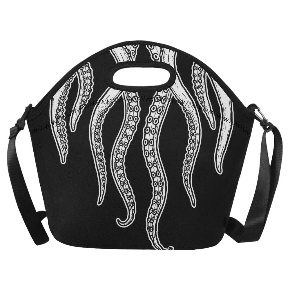 Tentacles - Neoprene Lunch Bag One Size Neoprene Lunch Bag Printed Offshore