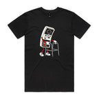 Retro Gamer Men's AS Colour T-shirt Black Mens T-shirt Games Printed In Australia