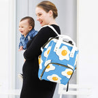 Fried Eggs - Multi-Function Backpack, Nappy / Diaper Bag