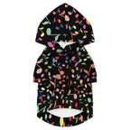 Quavers Colourful Music Notes Pet Hoodie (Small Size)