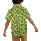 Happy Bananas - Junior Kids Hawaiian Shirt